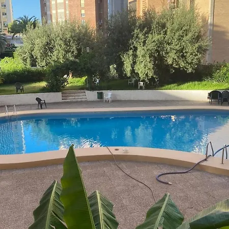 Solymar Levante Apartamento Completo Con Piscina Y Parking Comunitario Benidorm Exterior foto